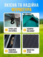 Туристичний автоматичний намет — изображение 4