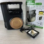 Аварійний ліхтар з Power Bank і радіо з Bluetooth CL-830 з сонячною батареєю і лампочкою з сонячною батареєю