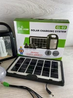 Ліхтар повербанк Cclamp CL-02 із сонячною панеллю + лампочки 3шт / Сонячна портативна станція — изображение 3