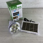 Світильник Solar Light CL-028 MAX ліхтар-лампочка акумуляторна з сонячною панеллю