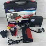 Потужний powerbank і пусковий пристрій 50800 mah + компресор
