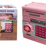 Скарбничка Сейф з Кодовим Замком та Купюроприймачем Електронний Number Bank