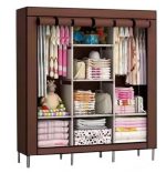 Універсальна складна тканинна шафа Storage Wardrobe175х130х45 см