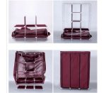 Універсальна складна тканинна шафа Storage Wardrobe175х130х45 см — изображение 6