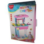 Ігровий набір з потужним підсвічуванням HAPPY CHEF 2in1 Кухня дитяча в валізі 678-206A — изображение 2