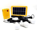 Сонячна станція для кемпінгу на три лампи Led Kit, ліхтар для кемпінгу з сонячною батарею — изображение 8