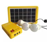 Сонячна станція для кемпінгу на три лампи Led Kit, ліхтар для кемпінгу з сонячною батарею — изображение 6