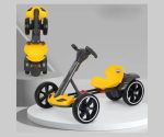 Дитячий електромобіль GO KART F1 з пультом, EVA-колеса, Bluetooth, музика, 390 Вт — изображение 2