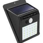 Світильник 20 Solar LED  із датчиком світла на сонячних батареях