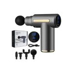 Масажер перкусійний масажер для шиї голови та ніг Massage gun — изображение 2