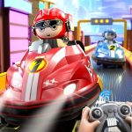 Машинка на радіокеруванні Go Kart синього та червоного кольору — изображение 8