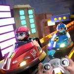 Машинка на радіокеруванні Go Kart синього та червоного кольору — изображение 7