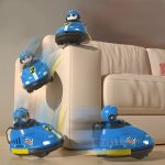 Машинка на радіокеруванні Go Kart синього та червоного кольору — изображение 6