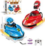 Машинка на радіокеруванні Go Kart синього та червоного кольору — изображение 4