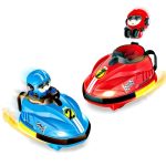 Машинка на радіокеруванні Go Kart синього та червоного кольору — изображение 2