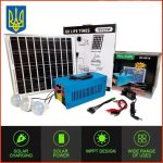 Багатофункціональна сонячна панель зарядна станція GDlite GD-8018, Акумулятор на сонячній батареї — изображение 5
