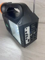 Портативна система освітлення GDLite GD-102 Ліхтар + 3 LED лампи + сонячна панель 5000 mAh — изображение 3