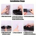 Настінний тримач Кутовий Для косметичного приладдя Storage Shelf — изображение 3