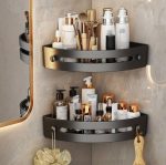 Настінний тримач Кутовий Для косметичного приладдя Storage Shelf — изображение 2