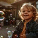 Дитячий автоматичний пістолет кулемет для мильних БУЛЬБАШОК Bubble machine toy Блакитний — изображение 3