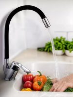 Змішувач гнучким краном 47 см для ванної та кухні Water tap HA-181 — изображение 10
