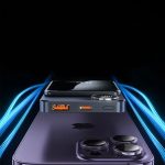 Стильний PowerBank Q9 10000 mAh з бездротовою зарядкою MagSafe та дисплеєм — изображение 3