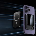 Стильний PowerBank Q9 10000 mAh з бездротовою зарядкою MagSafe та дисплеєм — изображение 4