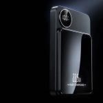 Стильний PowerBank Q9 10000 mAh з бездротовою зарядкою MagSafe та дисплеєм — изображение 5