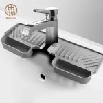 Силіконова насадка-бризговик на змішувач, килимок для раковини, Drain pan