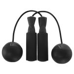Скакалка бездротова з кулями ø6см SP-Planeta 0780 Black — изображение 3
