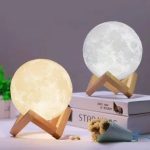 Настільний світильник місяць Magic 3D Moon Light Magic 3D Moon Light Від Акумулятора — изображение 2