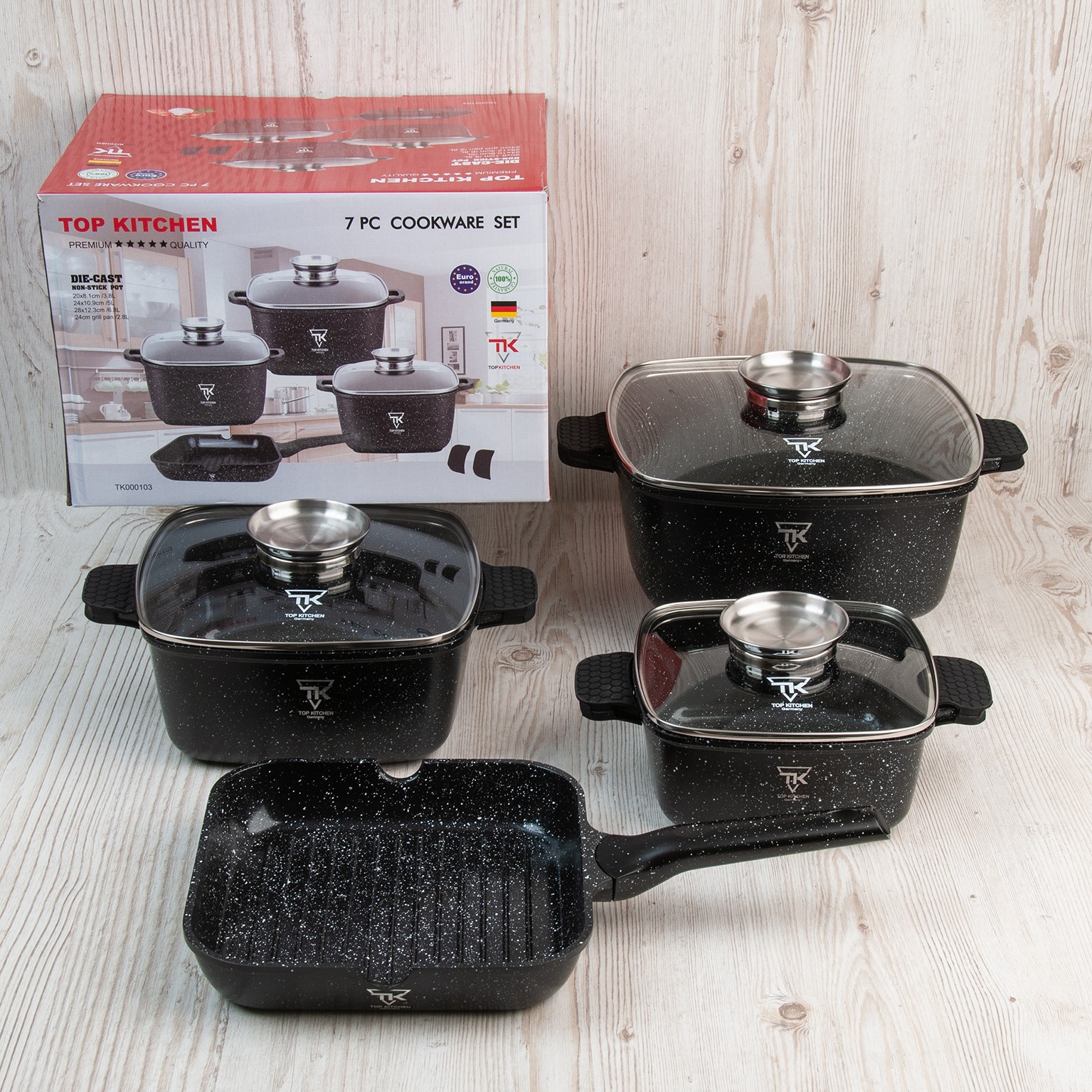 dsc_0524 Набір кухонного посуду top kitchen TK-000103 — изображение 1