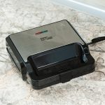 Бутербродниця гриль Zepline ZP-801 4в1 ліщина мультипекар вафельниця горішниця 2200 Вт Чорний — изображение 2