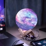 Нічник лампа сенсорний 3D космос Moon-light — изображение 6