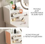 Макіяжний стіл із дзеркалом — изображение 3