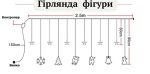 Гірлянда штора — изображение 3